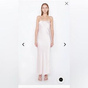 Bec + Bridge Moon Dance Dress in Blush